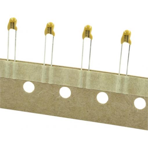 TANCAP CA42-225M016AA Tantalový kondenzátor THT 2.5 mm 2.2 µF 16 V 20 % (š x v) 4 mm x 14 mm 1 ks