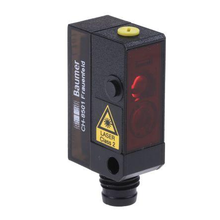 Baumer Fotoelektrický snímač, řada: OZDK Laserové světlo Blok 8kolíkový M4, výstup: PnP Difuzní IP67