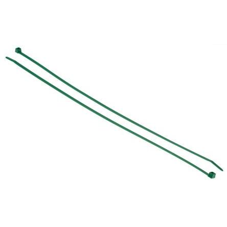 Stahovací páska Nerozpojitelné 111-05402 T50L-PA66-GN 390 mm 4.6mm Zelená Nylon 66 HellermannTyton