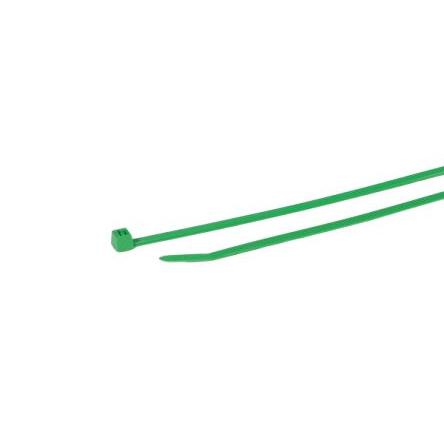 Stahovací páska Nerozpojitelné 111-04801 T50R-PA66-GN 200 mm 4.6mm Zelená Nylon 66 HellermannTyton