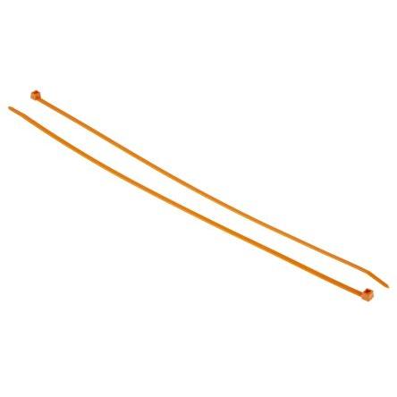 Stahovací páska Nerozpojitelné 111-00935 T50L-PA66-OG 390 mm 4.6mm Oranžová Nylon 66 HellermannTyton