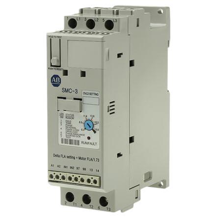 Allen Bradley Startér pro plynulý rozběh, rozsah: SMC-3 7.5 kW 460V ac 3fázový IP2X