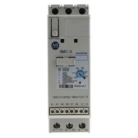 Allen Bradley Startér pro plynulý rozběh, rozsah: SMC-3 11 kW 460V ac 3fázový IP2X