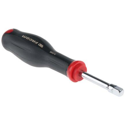 Držadlo Rukojeť mechanického klíče 1/4 in Čtvercový, celková délka: 158mm Facom