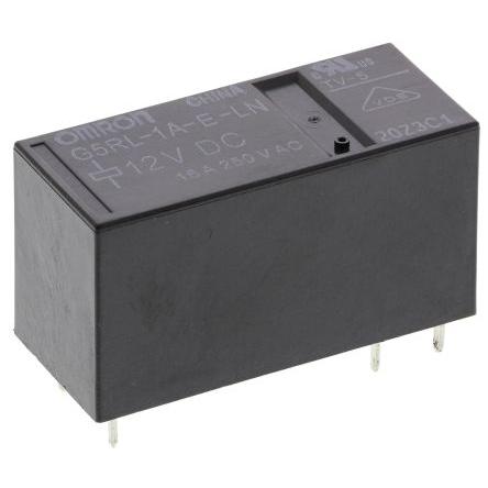 Omron Výkonové relé SPST Montáž na plošný spoj 16A 12V dc G5RL