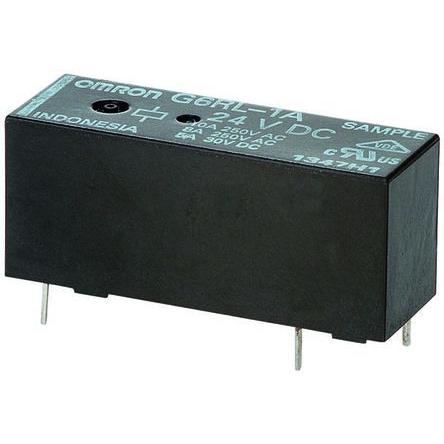 Omron Výkonové relé SPST Montáž na plošný spoj 10A 24V dc G6RL