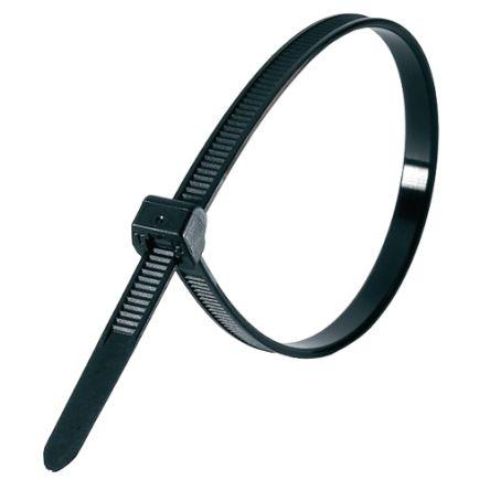Stahovací páska Nerozpojitelné 111-60110 LK2A-PA66-BK 270 mm 4.6mm Černá Nylon 66 HellermannTyton