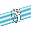 Stahovací páska Nerozpojitelné 111-60510 LK5-PA66-BK 535 mm 13.2mm Černá Nylon 66 HellermannTyton