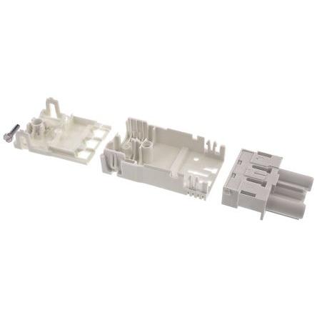 Wieland Konektor pro osvětlení, řada: GST18i3 Kabel Vnitřní Mini konektor Objímka 16A, IP40 barva Bílá, formát pólů: 3