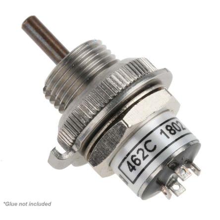 Ultra Electronics Joystickový, řada: 462 IP67 2osý Knoflík Okamžité Pájecí 50 °C 0 °C