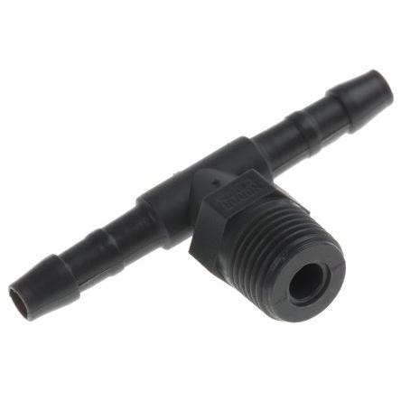 Přípojka hadicová Přípojka, Polyamid, vnitřní průměr hadice: 4 mm (vnitřní prům.) RS PRO