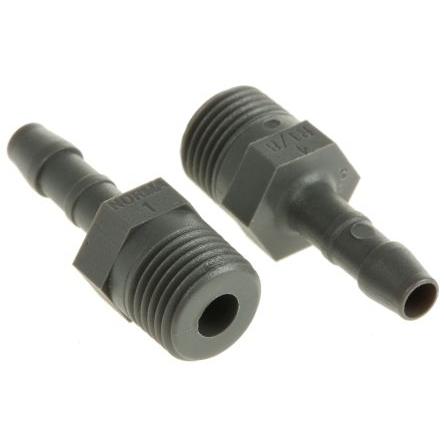 Přípojka hadicová Přípojka, Polyamid, vnitřní průměr hadice: 4 mm (vnitřní prům.) RS PRO