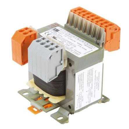 Transformátor pro montáž na podvozek 100 VA, počet výstupů: 2, sekundární napětí: 2 x 115 V ac Block