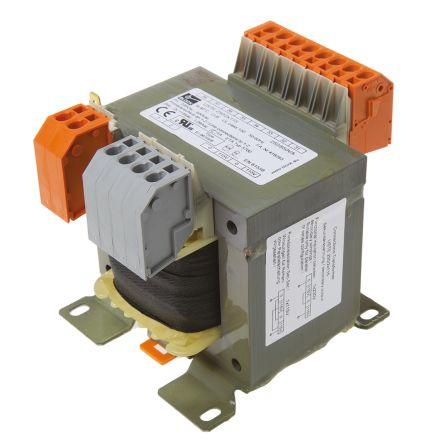 Transformátor pro montáž na podvozek 250 VA, počet výstupů: 2, sekundární napětí: 2 x 115 V ac Block