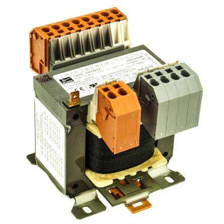 Transformátor pro montáž na podvozek 100 VA, počet výstupů: 2, sekundární napětí: 2 x 12 V ac Block