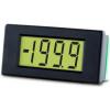 Digitální voltmetr, řada: DPM 2AS-BL LCD 3číslicový DC 0 °C až 50 °C 15 mm 33 mm, přesnost měřicího přístroje: ±1 %