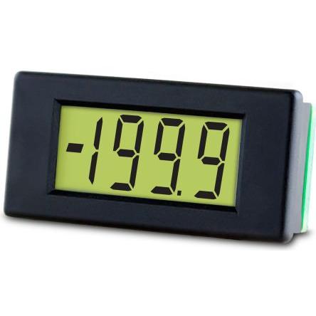 Digitální voltmetr, řada: DPM 2AS-BL LCD 3číslicový DC 0 °C až 50 °C 15 mm 33 mm, přesnost měřicího přístroje: ±1 %