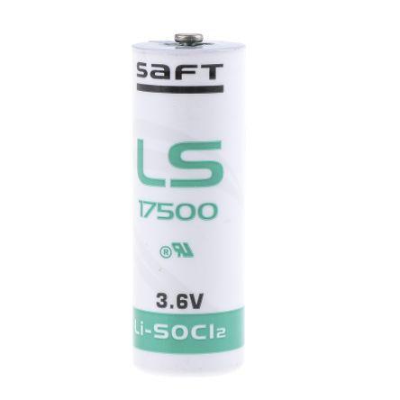 Baterie LS 17500 3.6 V Lithium-thionyl chlorid IEC 60086-4, IEC 60079-11 3.6 Ah Saft