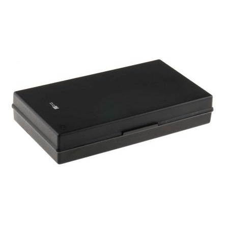 RS PRO Box ESD, Vodivý, Polypropylen, délka: 229 mm Vyhovuje normě EN 61340-5-1, šířka: 126mm, výška: 42 mm