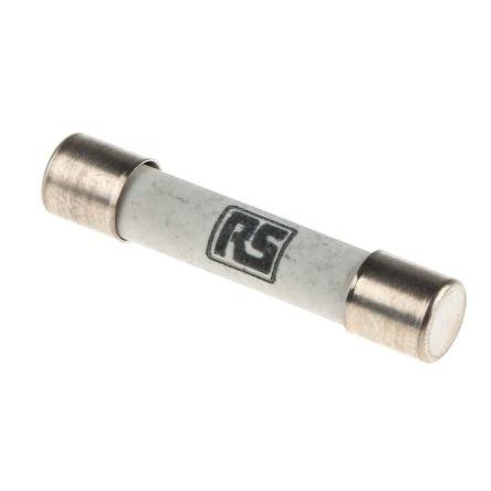 Kazetová pojistka 12.5A FF 6.3 x 32 mm RS PRO Keramika 500V ac