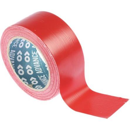 Výstražná páska Pryžová pryskyřice, Červená Polyvinylchlorid 0.14 mm 50mm, délka: 33 m AT8 Advance Tapes
