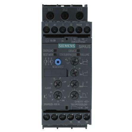 Siemens Startér pro plynulý rozběh, rozsah: 3RW40 18.5 kW 480V ac 3fázový IP20