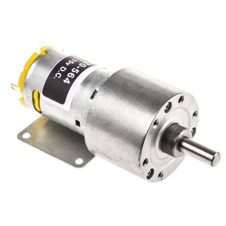 RS PRO Stejnosměrný převodový motor, řada: RS PRO Komutátorový s převodem 617rpm 9 Ncm 7.9 W 6 mm 990mA