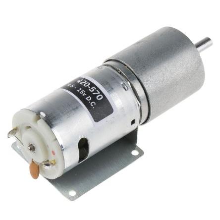 RS PRO Stejnosměrný převodový motor, řada: RS PRO Komutátorový s převodem 4rpm 59 Ncm 19.35 W 6 mm 2.75A