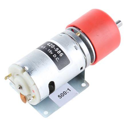 RS PRO Stejnosměrný převodový motor, řada: RS PRO 12V dc Komutátorový s převodem 29rpm 59 Ncm 19.8 W 6 mm 2.81A