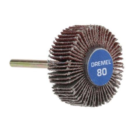 Brusný kotouč Oxid hlinitý Hrubý/jemný zrnitost P80, max. bezpečná rychlost: 35000 rpm 28.6 mm, šířka: 30 mm Dremel