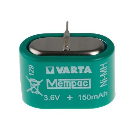 Mincové baterie 3.6 V Nikl-metal-hydrid 150 mAh Varta
