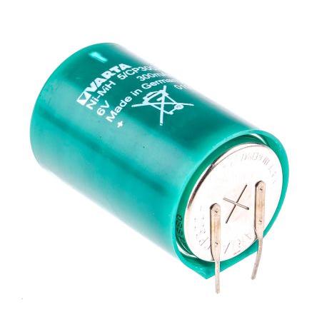 Mincové baterie 6 V Nikl-metal-hydrid 300 mAh Varta
