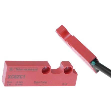 Telemecanique Sensors XCS-DMC Magnetické Bezkontaktní bezpečnostní spínač 24V dc Plastové 2 NC Kabel