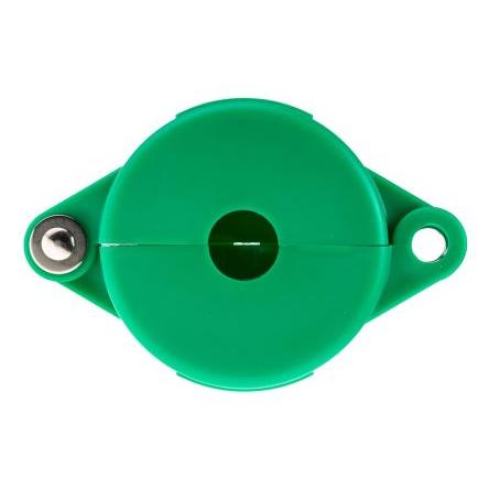 Brady, Uzamčení ventilu brány Zelená 1 zámek, Polypropylen Uzamčení 9.53 mm