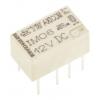 TE Connectivity Signálové relé DPDT Montáž na plošný spoj 2A 12V dc IM