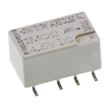 TE Connectivity Signálové relé DPDT Povrch 2A 4.5V dc IM