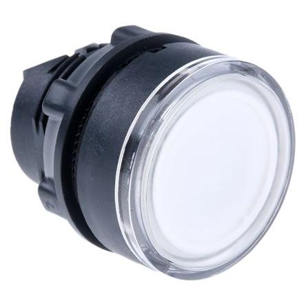 Schneider Electric Hlava tlačítka, řada: ZB5 Bílá Vratná pružina, průměr výřezu: 22 mm IP66, IP69K, IP67