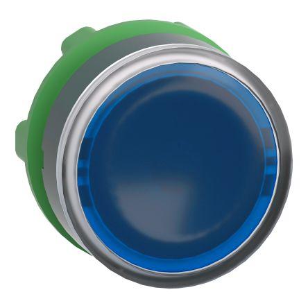 Schneider Electric Hlava tlačítka, řada: Harmony XB5 Modrá Okamžité, průměr výřezu: 22 mm IP66, IP67, IP69K