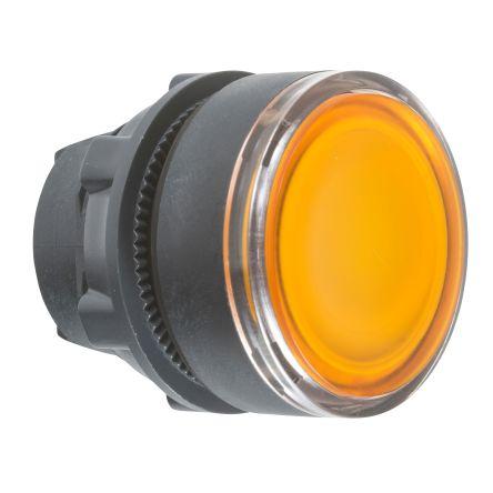Schneider Electric Hlava tlačítka, řada: Harmony XB5 Oranžová Okamžité, průměr výřezu: 22 mm IP67, IP69K, IP66