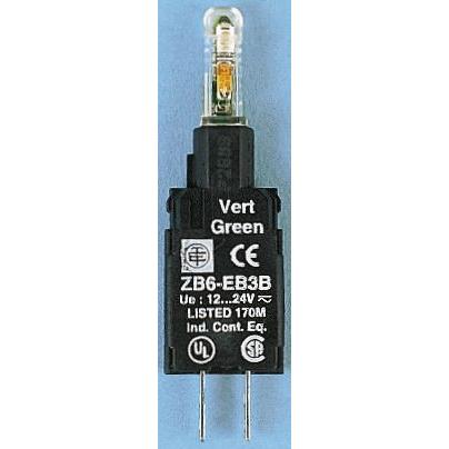 Schneider Electric Blok světel, řada: Harmony Blok světel 1 NO/1 NC 30V ac/dc FASTON barva Bílá LED
