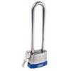 ABUS Visací zámek Klíč Odolnost vůči povětrnostním vlivům, Ocel Obojí 8.8 mm třmen, Šedá 53mm