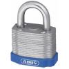 ABUS Visací zámek Klíč Stejné klíčování Odolnost vůči povětrnostním vlivům, Ocel Obojí 8.8 mm třmen, Šedá 53mm