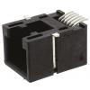Molex Konektor RJ12, řada: 85502 Vnitřní Cat3, počet cest: 6, Pravý úhel, Povrch UTP, počet portů: 1portový