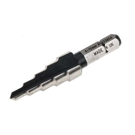 Vrták, HSS Šestihranný 4 to 12 mm RS PRO 55mm