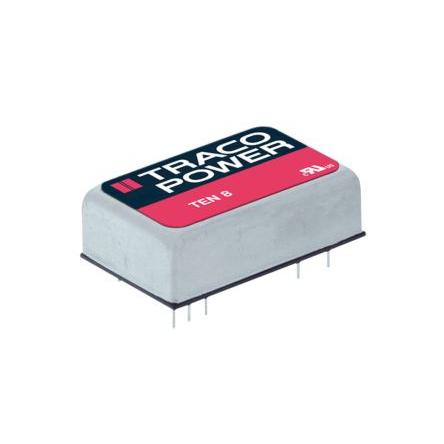 TRACOPOWER Měnič DC/DC TEN 8, výstup: 5V dc 1.5 kV dc, Vin 18V dc 1.5 A, Vin 9V 8 W -40 °C 85 °C Průchozí otvor