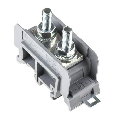 Entrelec Svorkovnice pro montáž na lištu DIN 1SNA115140R2300, řada: SNA, 1kV ac Šedá 25mm² 1 Šroub