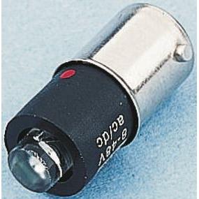 Marl Kontrolka barva světla Zelená, objímka žárovky: BA9 Jednočipové, průměr: 4.9 mm, 48 V ac, 48V dc, 8 V ac, 8 V dc