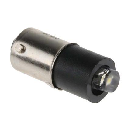 Marl Kontrolka barva světla Bílá, objímka žárovky: BA9 Jednočipové, průměr: 4.9 mm, 48 V ac, 48V dc, 8 V ac, 8 V dc