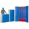 Skladovací skříňka, Ocel uzamykatelná Stojící na podlaze RS PRO 1.58 m 770mm 330 mm