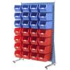 Žaluziová úložná jednotka barva Modrá Polypropylen Přenosné 2000 mm x 1000 mm x 500 mm RS PRO
